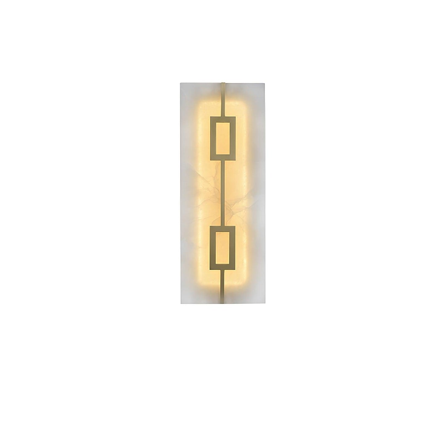 Square Alabaster Wall Lamp